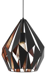 Eglo 49254 - Lampadario CARLTON 1 1xE27/60W/230V