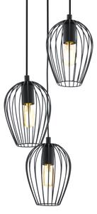 Eglo 49479 - Lampadario NEWTOWN 3xE27/60W/230V
