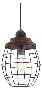Eglo 49499 - Lampadario BAMPTON 1xE27/60W/230V