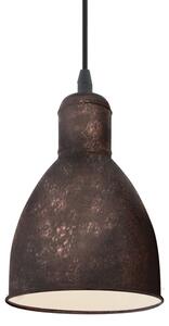 Eglo 49492 - Lampadario PRIDDY 1 1xE27/60W/230V