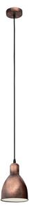 Eglo 49492 - Lampadario PRIDDY 1 1xE27/60W/230V