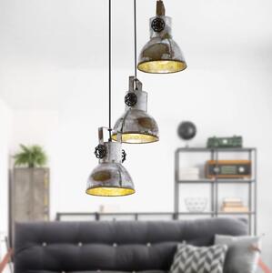 Eglo 49647 - Lampadario a sospensione con filo BARNSTAPLE 3xE27/40W/230V