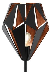 Eglo 49994 - Lampada da terra CARLTON 1 1xE27/60W/230V