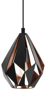 Eglo 49997 - Lampadario a sospensione con filo CARLTON 1xE27/60W/230V