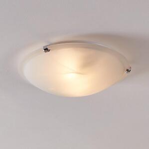 Eglo 7184 - Plafoniera SALOME 2xE27/25W/230V in vetro alabastrino
