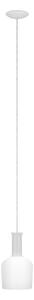 Eglo 62265 - Lampadario a sospensione con filo PASCOA 1xE27/60W/230V 15,6 cm bianco