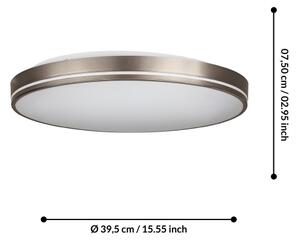 Eglo 75707 - Plafoniera LED dimmerabile LED/22W/230V 3000-6500K + tc
