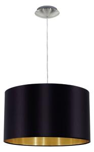 Eglo 78691 - Lampadario a sospensione con filo MASERLO 1xE27/60W/230V diametro 38 cm nero/rame