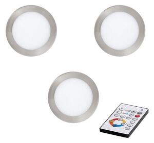 Eglo 78737 - SET 3x Lampada LED da incasso dimmerabile TINUS LED/17W/230V + TC