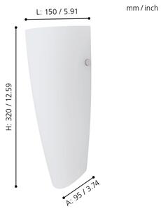 Eglo 83119 - Applique NEMO 1xE27/60W/230V