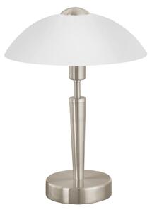 EGLO 85104 - Lampada da tavolo SOLO 1 1xE14/40W/230V nichel opaco/satinato