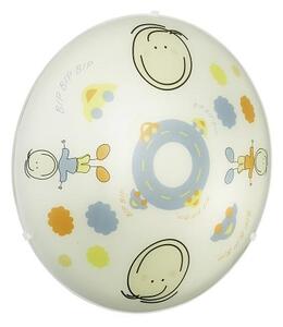 EGLO 88972 - Plafoniera per bambini JUNIOR 2, 2xE27/60W, multicolore