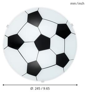 Eglo 87284 - Plafoniera per bambini JUNIOR E27/60W/230V