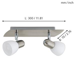 EGLO 90984 - Faretto ENEA 2xE14/40W