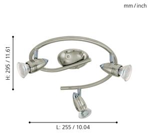 Eglo 92643 - Faretto LED MAGNUM 3xGU10-LED/3W/230V