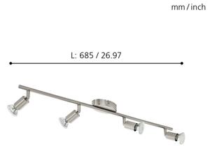 Eglo 92598 - Luce Spot a LED BUZZ 4xGU10-LED/2,8W/230V