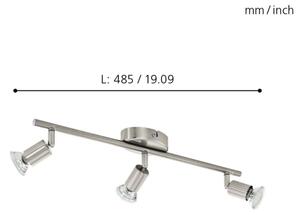 Eglo 92597 - Luce Spot a LED BUZZ 3xGU10-LED/2,8W/230V
