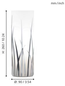 Eglo 92743 - Lampada da tavolo RIVATO 1xE27/60W/230V