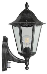 Eglo 93458 - Applique da esterno con sensore NAVEDO 1xE27/60W/230V