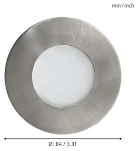Eglo 94092 - Faretto da incasso LED per bagno MARGO 1xGU10/5W/230V IP65