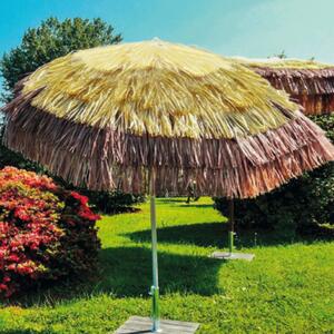 Ombrellone di Design in Rafia Vari Colori Tulum Maffei