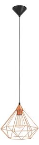 Eglo 94194 - Lampadario TARBES 1xE27/60W/230V