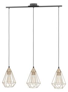 Eglo 94195 - Lampadario TARBES 3xE27/60W/230V