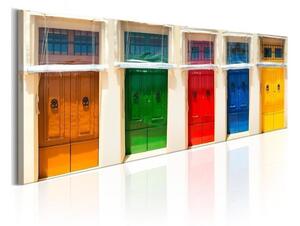 Quadro Colourful Doors