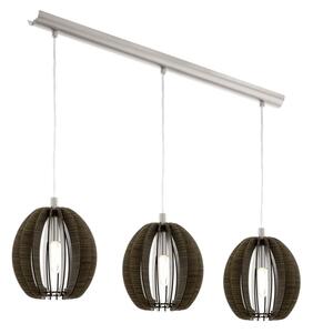 Eglo 94641 - Lampadario COSSANO 3xE14/60W/230V