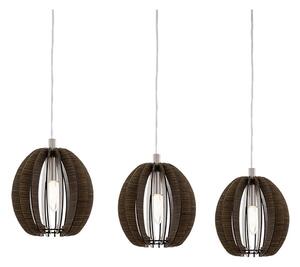 Eglo 94641 - Lampadario COSSANO 3xE14/60W/230V