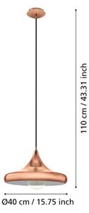 Eglo 94742 - Lampadario CORETTO 1xE27/60W/230V