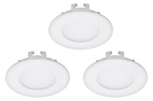 Eglo 94732 - SET 3pz Lampada LED da incasso FUEVA 1 1xLED/2,7W/230V