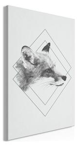 Quadro Clever Fox (1 Part) Vertical