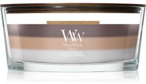 Woodwick Radiant Cashmere candela profumata con stoppino in legno 453.6 g