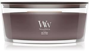 Woodwick Iris Woods candela profumata con stoppino in legno 453.6 g