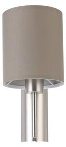 Eglo 94925 - Applique PASTERI 1xE27/60W/230V taupe