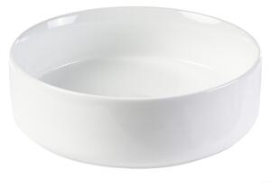 Lavabo rotondo in ceramica bianca D40,5 cm ISLA