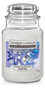 Yankee Candle - Candela profumata SPARKLING HOLIDAY grande 538g 110-150 ore