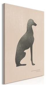 Quadro Calm Greyhound (1 Part) Vertical