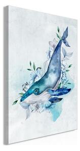 Quadro Mr. Whale (1 Part) Vertical