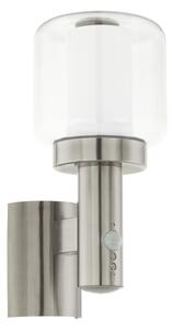 Eglo 95017 - Applique da esterno con sensore POLIENTO 1xE27/40W