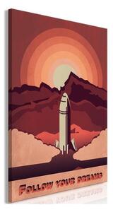 Quadro Space Flight (1 Part) Vertical