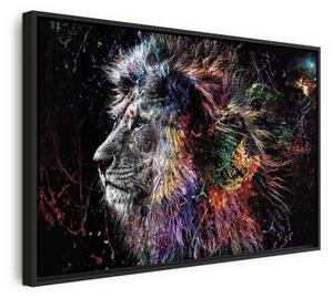 Quadro Crazy Lion (1 Part) Wide