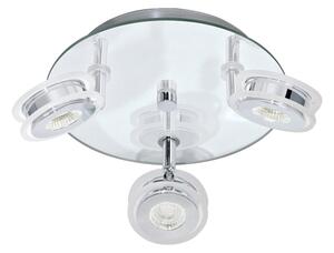 Eglo 95279 - Faretto LED da bagno AGUEDA 3xLED/3,3W/230V