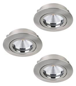 Eglo 95359 - SET 3pz Lampada LED da incasso TEDO 3xGU10-LED/5W/230V