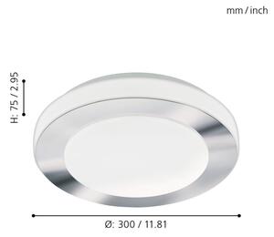 Eglo 95282 - lampada da bagno LED CAPRI LED/11W/230V IP44