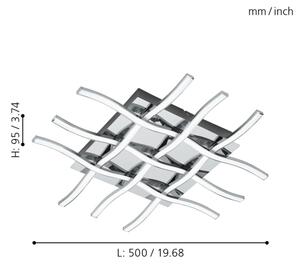 Eglo 95569 - Plafoniera LED LASANA 1 LED/36W/230V