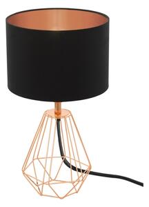Eglo 95787- Lampada da tavolo CARLTON 2 1xE14/60W/230V