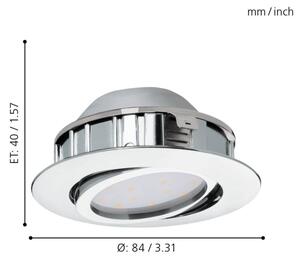 Eglo 95855- Faretto LED da incasso PINEDA LED/5,5W/230V