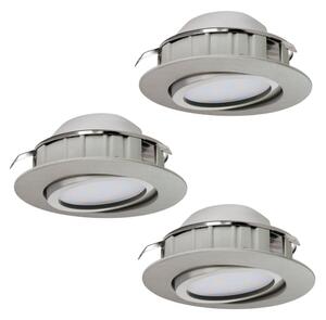 Eglo 95859 - Set da 3 faretti da incasso PINEDA LED/6W/230V